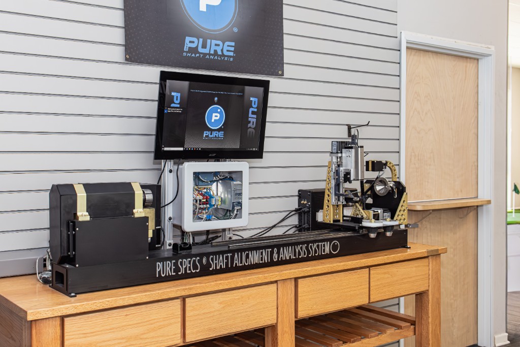 Pure Specs shaft alignment and analysis system